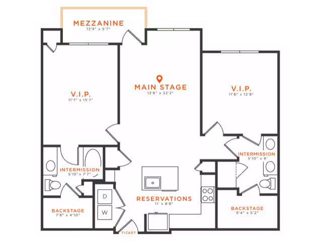 CLC B2 CLC4064 floor plan